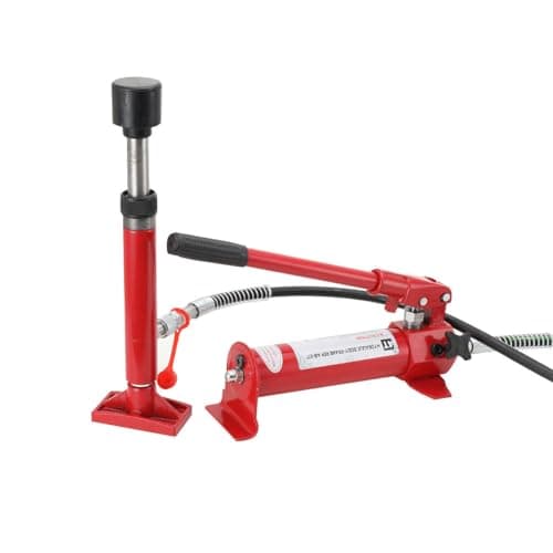 Image of ECUTEE Hydraulic Jack 4 Ton Hydraulic Porta Power Jack Air Pump Lift Ram Body Frame Repair Kits Hydraulic Ram Kit Hydraulic Car Jack Spreader Body Bodywork Repair Tool for Auto Car Repair