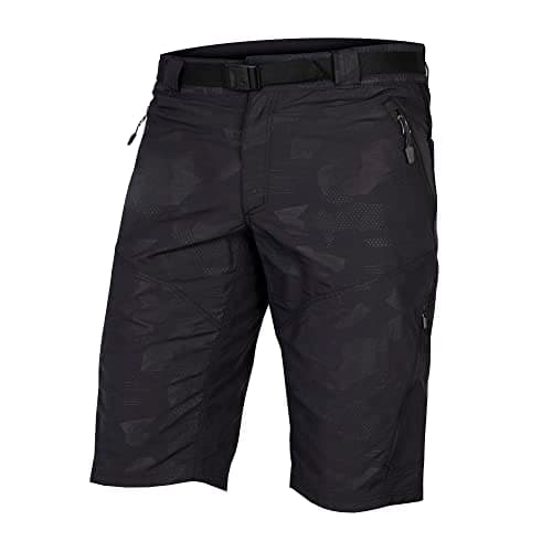 Image of Endura Hummvee Cycling Shorts with Liner | Detatchable Liner | Urban and Trail Shorts | Padded Comfort | Cargo Storage | Clickfast Shorts Black