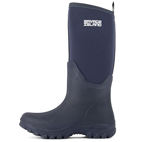 Image of Savage Island Tall Ladies 5mm Neoprene Lined Wellington Boots Outdoor Women's Insulated Womens Wellies