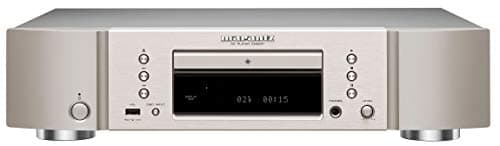 Image of Marantz CD6007 HiFi CD Player, CD Player with CD and CD-R/RW Playback, USB, D/A Converter, Headphone Amplifier with HDAM-SA2, Gold-Plated Outputs, Silver