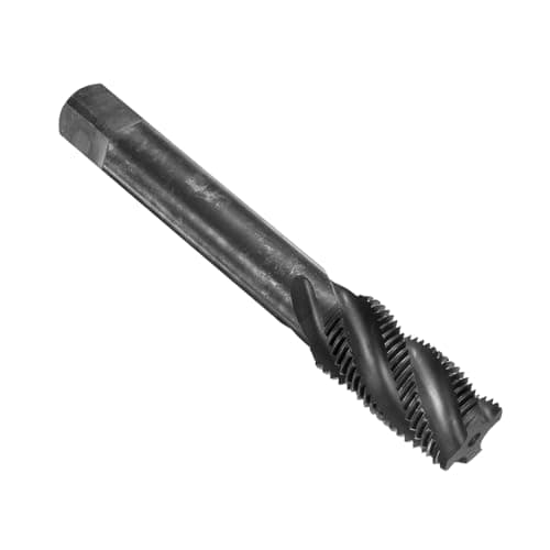 Image of sourcing map Spiral Flute Thread Taps M16 x 1.5 H2 Metric Machine Threading Tap Bit, Nitrided Coated Screw Tapping Repair Tool, M2 High-Speed Steel (HSS)