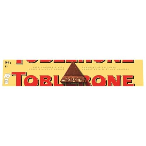 Image of Toblerone Milk Chocolate Bar 360g Large