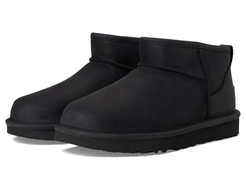 Image of UGG Women's Classic Ultra Mini Boot, Black, 7 UK