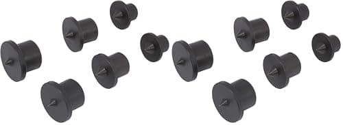 Image of Trend 6-Piece Precision Dowel Centre Points Set for Accurate Wood Alignment, 6mm, 8mm, 10mm, DWL/C/PK1 (Pack of 2)