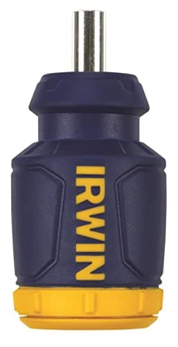 Image of IRWIN Screwdriver, 7-Piece Bits (4935586), Blue