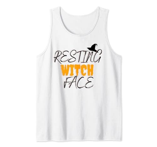 Image of Resting Witch Face Tank Top
