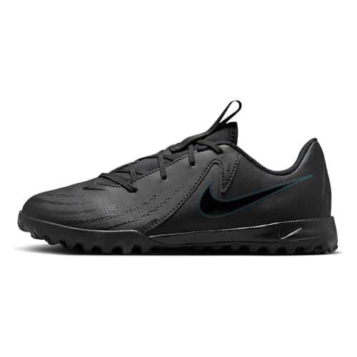 Image of NIKE Boys Jr Phantom Gx Ii Academy Tf Sneaker, Black Black Deep Jungle, 4 UK