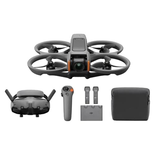 Image of DJI Avata 2 Fly More Combo (3 Batteries), FPV Drone with Camera 4K, Immersive Experience, One-Push Acrobatics, Built-in Propeller Guard, 155° FOV, Camera Drone with Goggles 3 and RC Motion 3