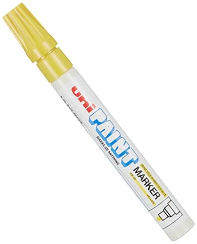 Image of Uni Paint PX-20 Medium Tip Yellow Single Paint Marker