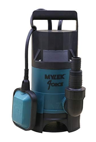 Image of MYLEK Submersible Water Pump 400W Electric for Clean or Dirty Water with Float Switch, 8000L/H, 10M Power Cable - for Floods, Pools, Wells, Pond, Hot Tubs