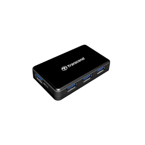 Image of Transcend HUB3 4-port USB Hub - USB3.0 - with power supply