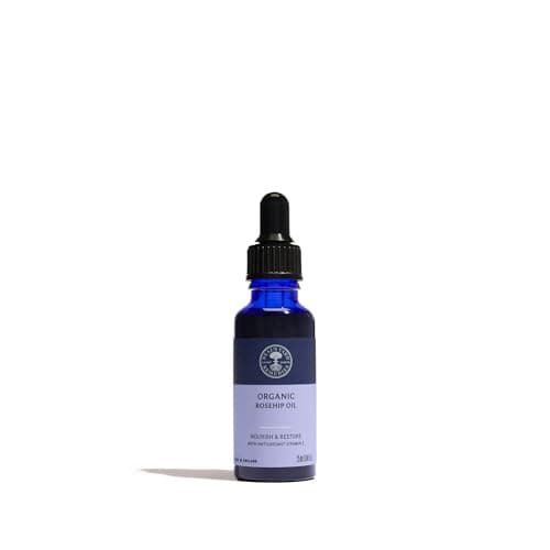 Image of Neal's Yard Remedies Rosehip Oil, Rejuvenating & Nourishing Face Oil With Protective Vitamin E, Cruelty-Free, 25ml