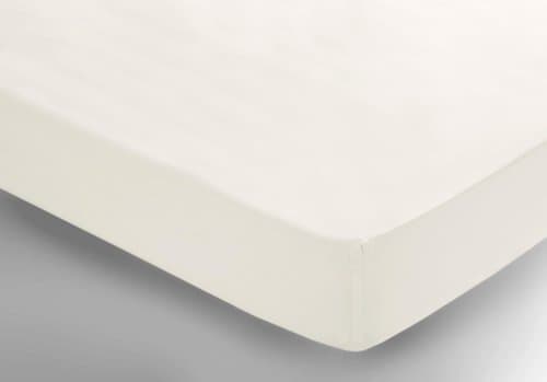 Image of Belledorm 400 Thread Count 100% Egyptian Cotton Fitted Sheet Single Ivory