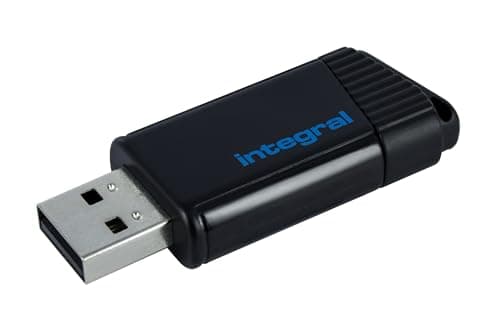 Image of Integral Memory Pulse 16 Gb USB 2.0 Flash Drive - Blue, INFD16GBPULSEBL