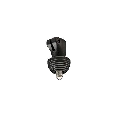 Image of Manfrotto Stainless Steel Rubber Spiked Feet for Select Tripods (160SPK3), Black, Set of 3