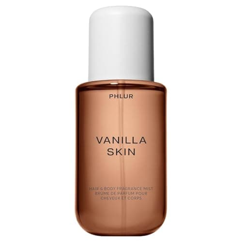 Image of PHLUR Vanilla Skin Body Mist Body Spray for Hair and Body for Women and Men, Fragrance Spray, Vanilla with Pink Fragrance