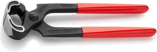 Image of KNIPEX Carpenters' Pincers Self-Service Card with Plastic Coating 210 mm, 50 01 210 SB