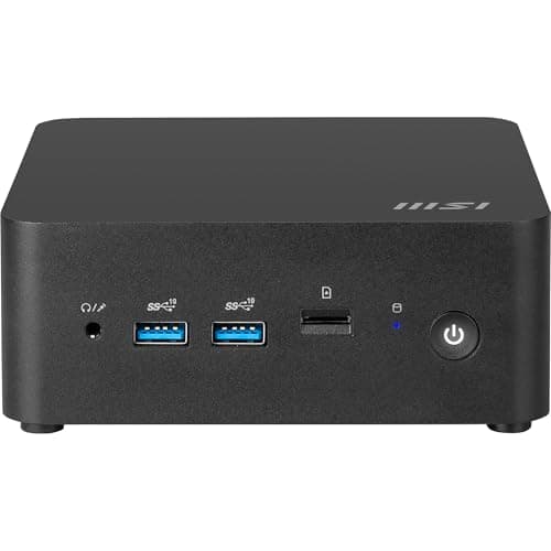 Image of MSI Cubi NUC 1M Intel Core 7 150U (14th Gen) Barebone, NUC, SFF, Mini Computer, HTPC, (NO RAM, NO Storage, NO OS), Intel Graphics/DDR5/Dual ThunderBolt 4/Dual HDMI/Dual LAN/WiFi 6E/BT 5.3/VESA