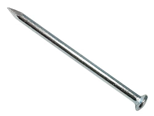 Image of Forgefix Don Quichotte Medium Gauge Masonry Nail, Zinc Galv. 3.0 x 25mm (Box 100), for Fastening Cabling, Timber Form Work etc. in Masonry Applications