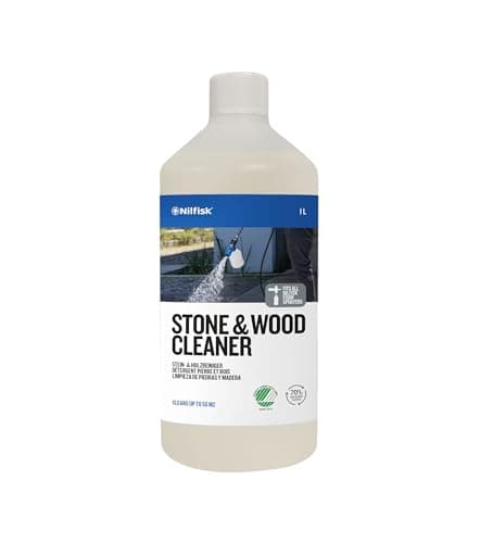 Image of Nilfisk Stone & Wood Cleaner - Pressure Washer Detergent for Outdoor Surfaces (1 L)