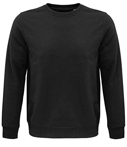 Image of COOZO Unisex Comet Organic Sweatshirt - Deep Charcoal - XL