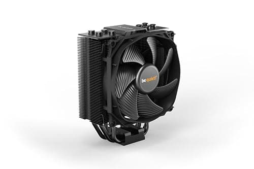Image of be quiet! Dark Rock Slim air cooler, virtually inaudible Silent Wings 3 120mm PWM fan, 180W TDP cooling performance, compact construction, 4 high-performance heat pipes, brushed aluminum top cover