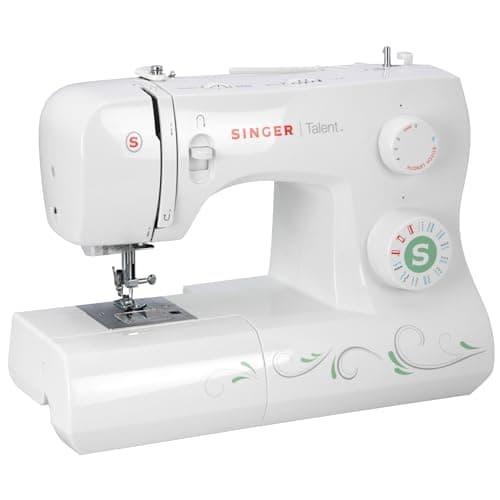 Image of Singer 3221 Simple Sewing Machine, White