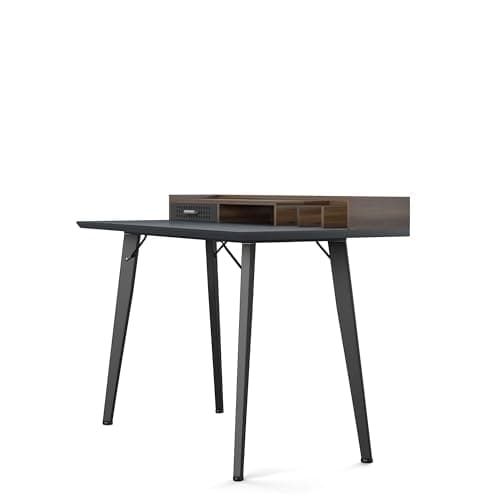 Image of Alphason Memphis Desk in Grey, 60x120x90cm (DxWxH)