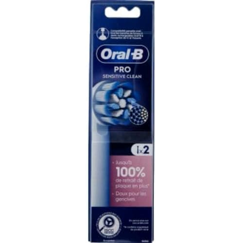 Image of Oral-B Oral B Toothbrush Heads for Pro Sensitive Clean Toothbrush Pack of 2