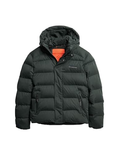 Image of Superdry Men's Quilted Jacket, Academy Dark Green, XXL