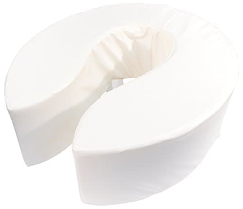 Image of Aidapt 150mm (6") Elevation Raised Foam Padded Comfortable Toilet Seat Easy Fit White