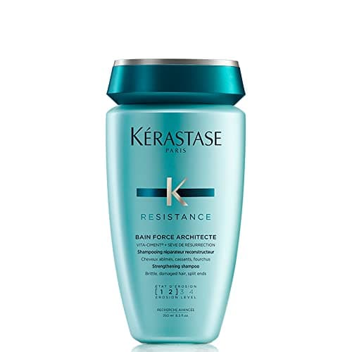 Image of Kérastase Resistance Force Architecte, Daily Strengthening Shampoo, for Damaged, Brittle Hair, with Vita-Ciment Complex, 250ml