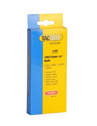 Image of Tacwise 0359 Galvanised Brad Nails Type 18G / 15 mm, Pack of 2000