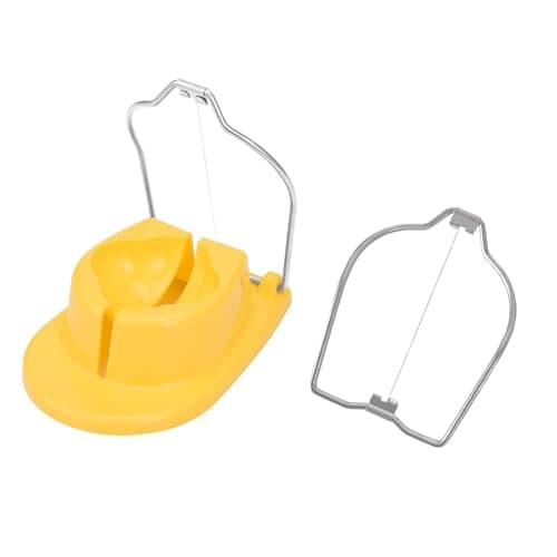 Image of LTCT Egg Slicer for Hard Boiled Eggs, Deviled Eggs, Pickled Eggs Cut Eggs in Half Stainless Steel Wire Egg Cutter Kitchen Chopper Tool with a Spare Accessory Suitable for Home, Restaurant