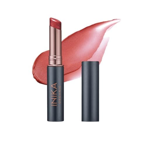 Image of INIKA Organic Vegan Tinted Lip Balm, Long Lasting Lip Tint Stain with Shea Butter, Vitamin E & Coconut Oil, Hydrates and Restores Dry Lips, Cruelty-Free, Sustainable Packaging, Cosmic 3.5 g