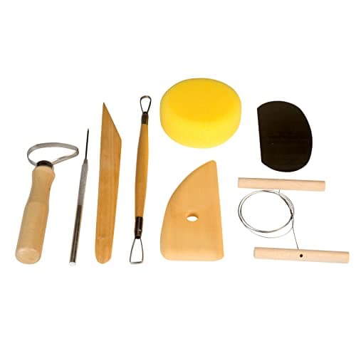 Image of Major Brushes Pottery Clay Modeling Tool Set - 8 Pcs