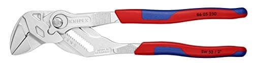 Image of KNIPEX - 86 05 250 SBA Tools - Pliers Wrench, Chrome, Multi-Component (8605250SBA)