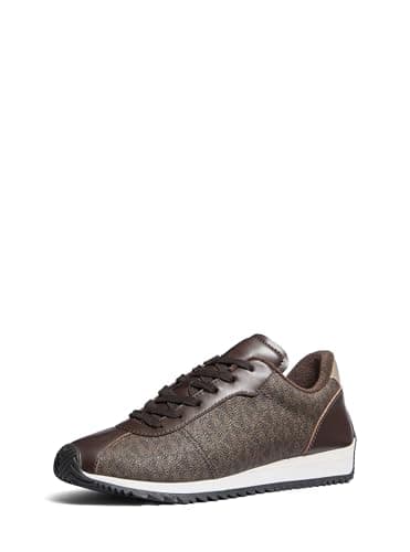Image of Michael Kors Women's Rhodes Trainer Sneaker, Brown, 5 UK