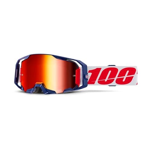 Image of 100percent Armatic Off-road Goggles Mirror Red