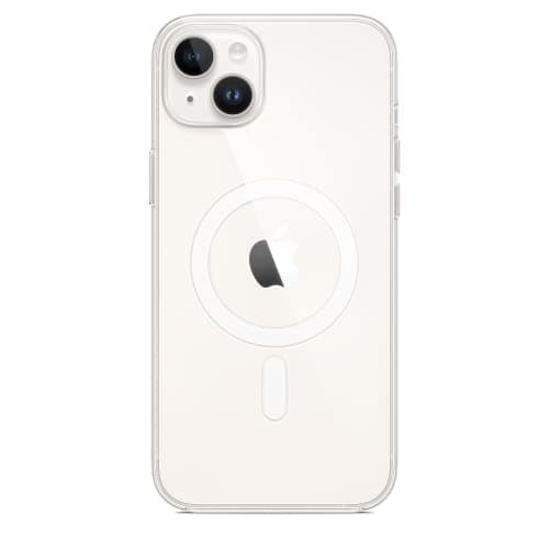Image of Apple iPhone 14 Plus Clear Case with MagSafe Silicone