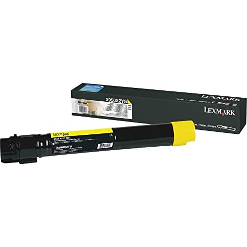 Image of Lexmark X950X2YG Laser Toner for X950 - Yellow