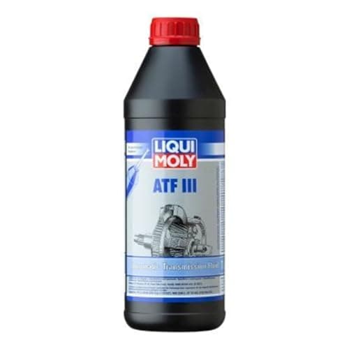 Image of LIQUI MOLY ATF III | 1 L | Gear oil | Hydraulic oil | SKU: 1043, Black (Black)