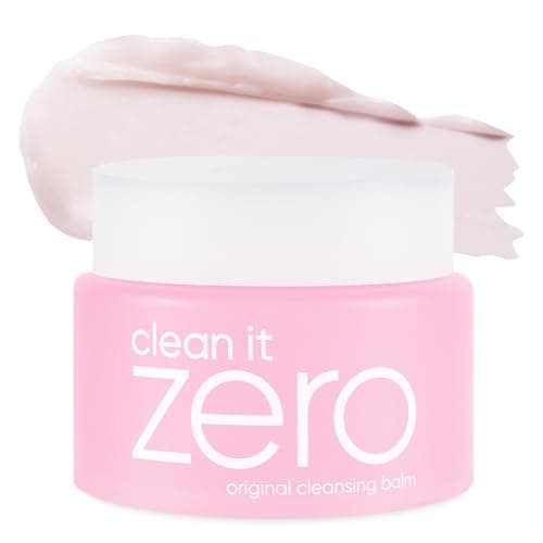Image of BANILA CO Clean it Zero Original Cleansing Balm | Korean Makeup Remover, Hydrating Facial Cleanser Wash for All Skin Types | Vegan | Made with Acerola Berry & Vitamin C (100ml / 3.38 fl. oz)