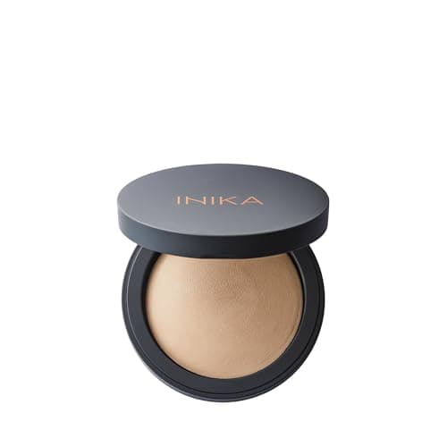 Image of INIKA Organic Buildable Baked Mineral Foundation Compact Powder - Lightweight, Breathable Natural Base with Hydrating Squalane and Magnolia Bark Extract - Natural and Vegan Makeup, Unity, 0.28 oz