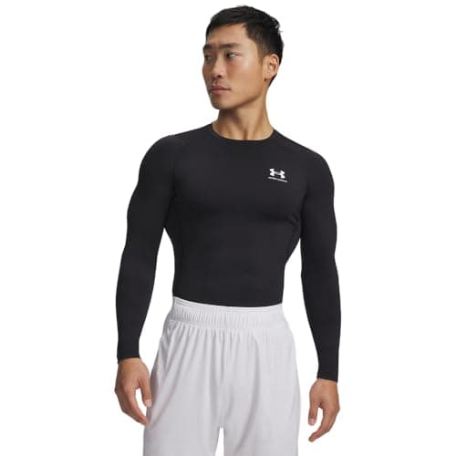 Image of Under Armour Men UA HG Armour Comp LS, Long-Sleeve Sports Top, Breathable Long-Sleeved Top for Men