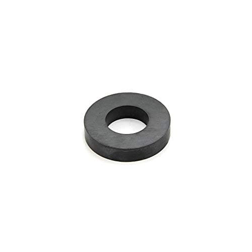 Image of Y30BH Ferrite Ring Magnet for Arts, Crafts, Model Making, DIY and Hobbies - 60mm O.D. x 24mm I.D. x 8mm thick - 2.4kg Pull - Pack of 2