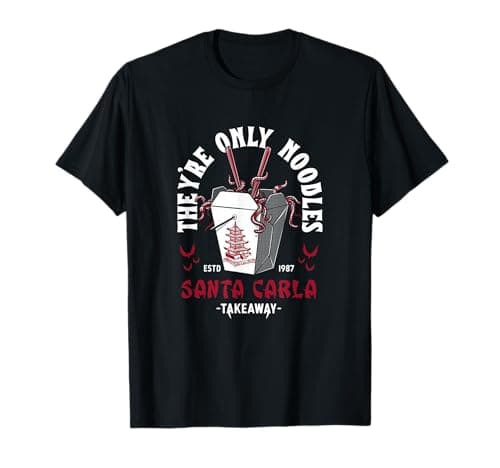 Image of They're Only Noodles - Vampire Chinese Food - Vintage Horror T-Shirt