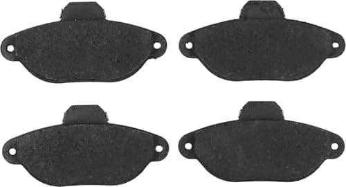 Image of TRW GDB1115 Brake Pad Set of 4 for Fiat Panda/Panda Classic (169_) 2003 - Front Axle and other vehicles