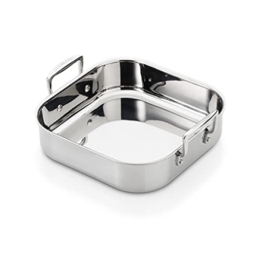 Image of Le Creuset 3-Ply Stainless Steel Square Roaster, 3-Ply, 26 x 26 cm, 96106026000000