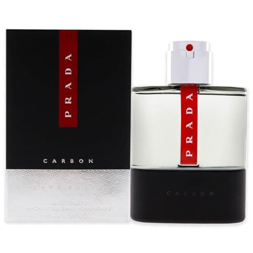 Image of Luna Rossa Carbon by Prada Eau De Toilette For Men 100ml
